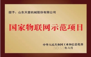 國家物聯(lián)網示范項目